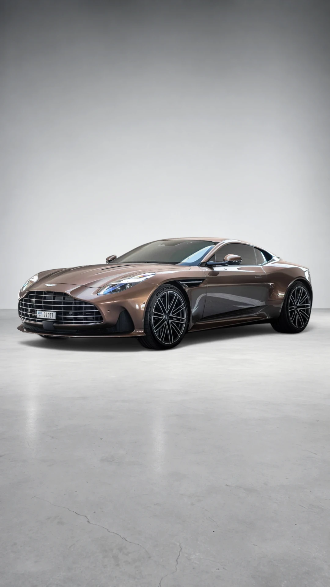 Aston Martin DB12 Bronze for rent in Dubai