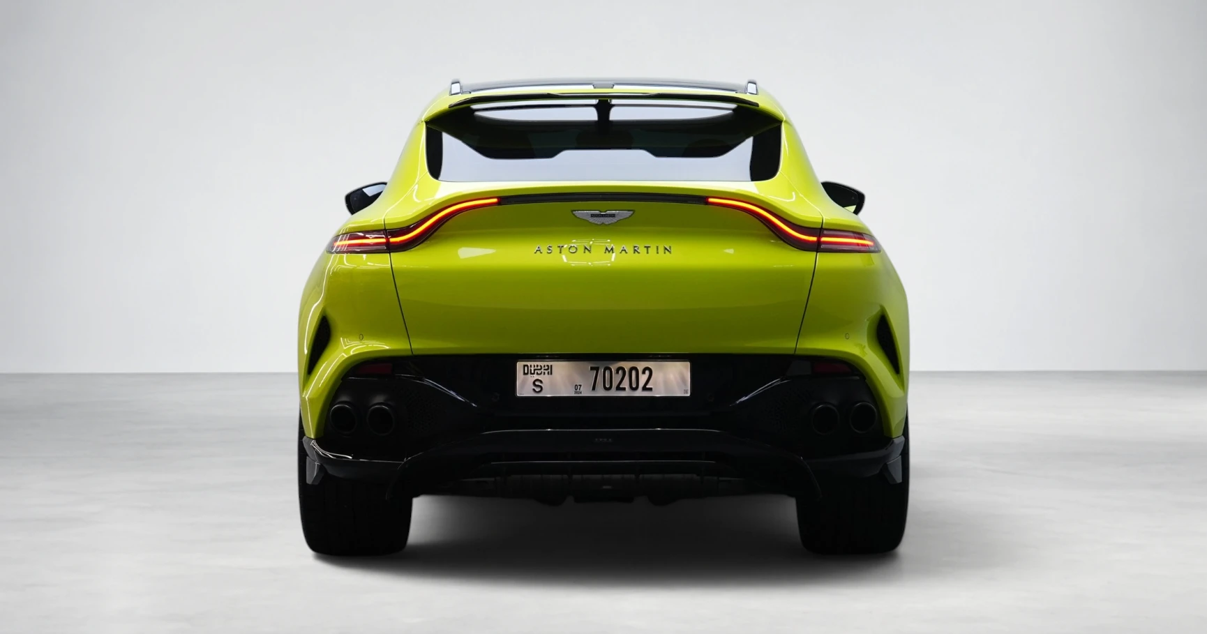 Aston Martin DBX707 Lime Yellow - View 6