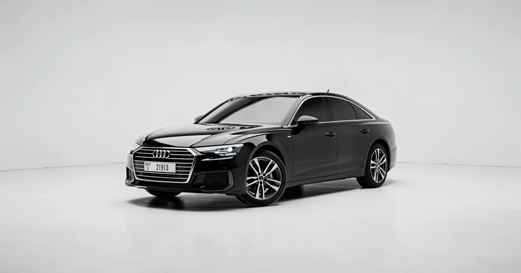 Audi A6 Sedan — Daytona Grey - View 2