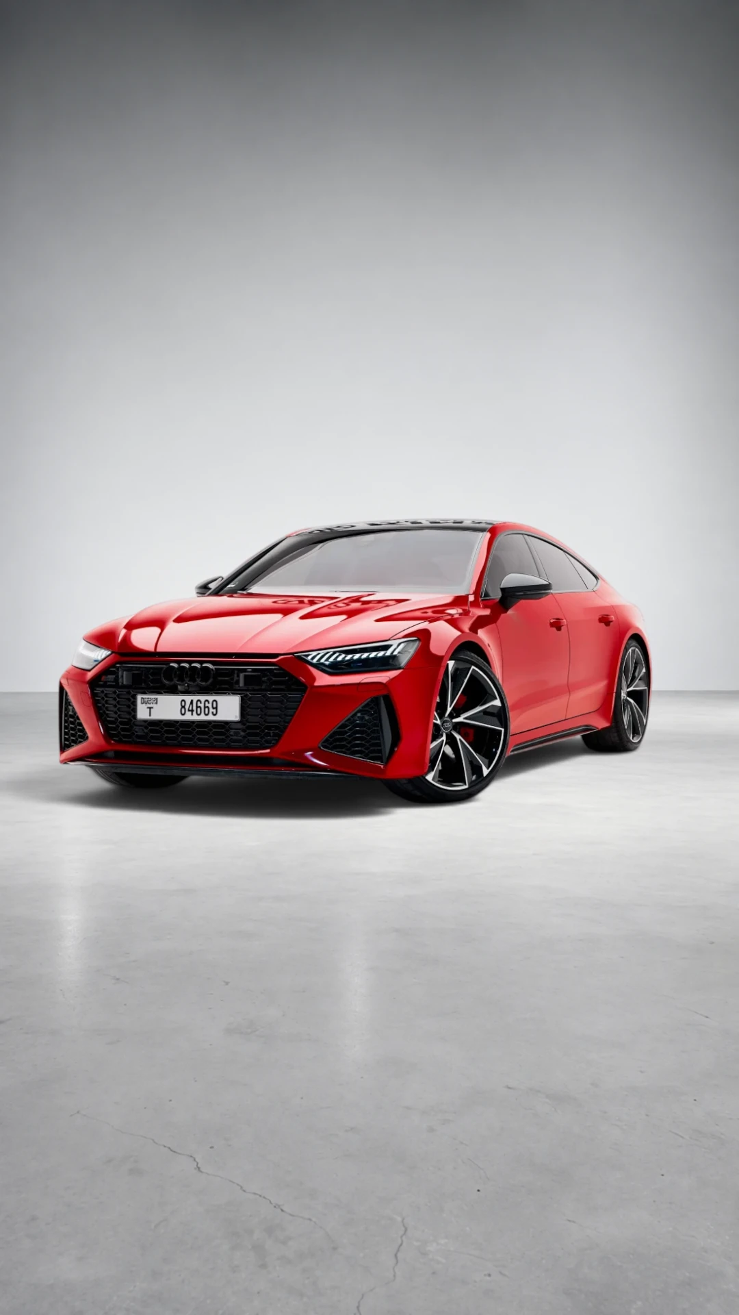 Audi RS7 Sportback — Tango Red in Dubai
