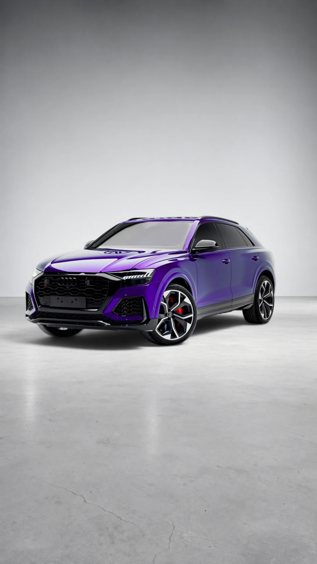 Audi RS Q8 — Merlin Purple in Dubai