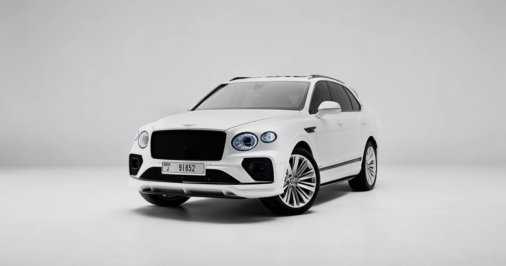Bentley Bentayga W12 — Glacier White - View 2