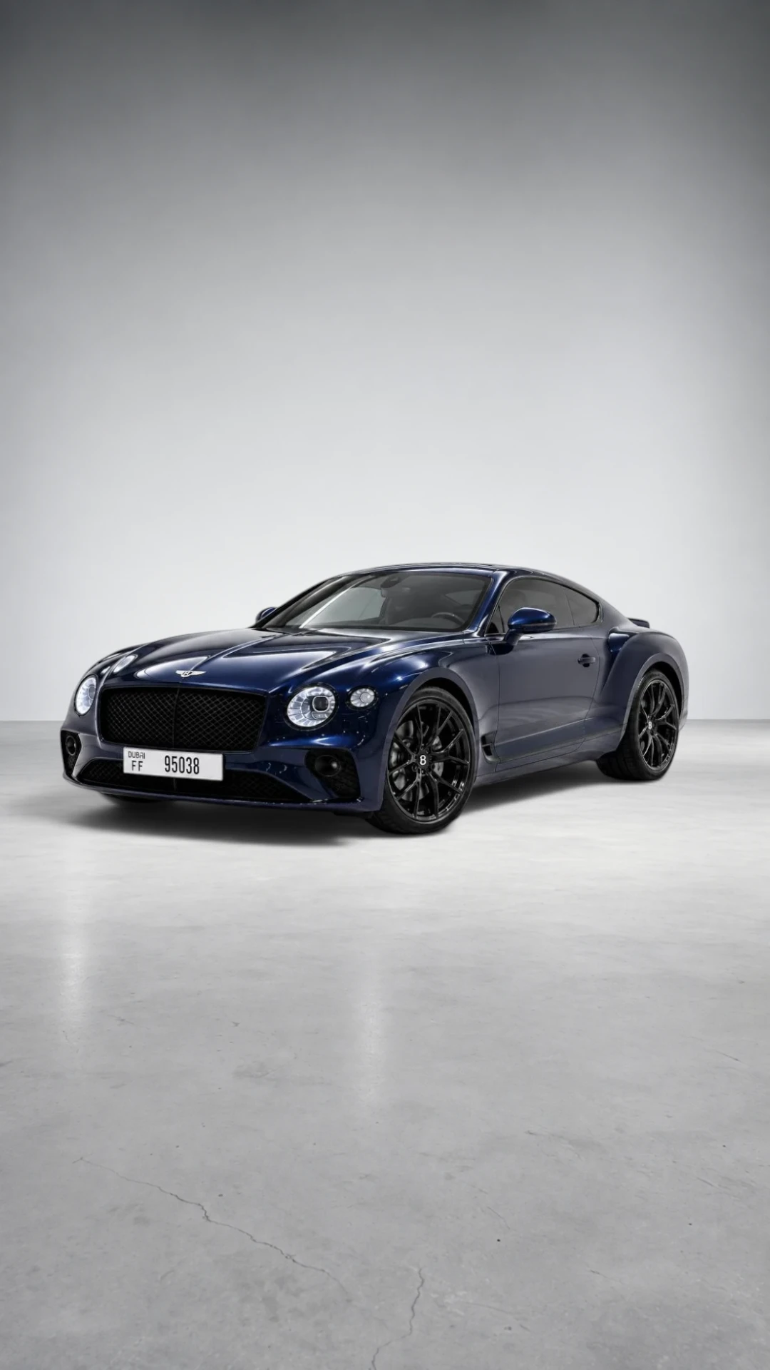 Bentley Continental GT S — Sequin Blue in Dubai