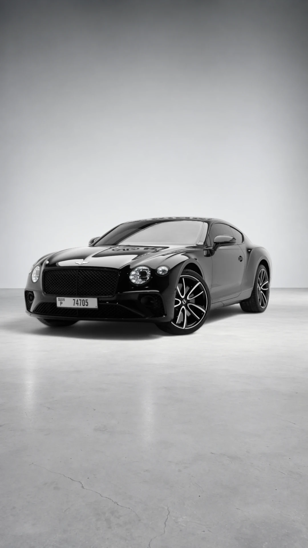 Bentley Continental GT — Granite Grey in Dubai