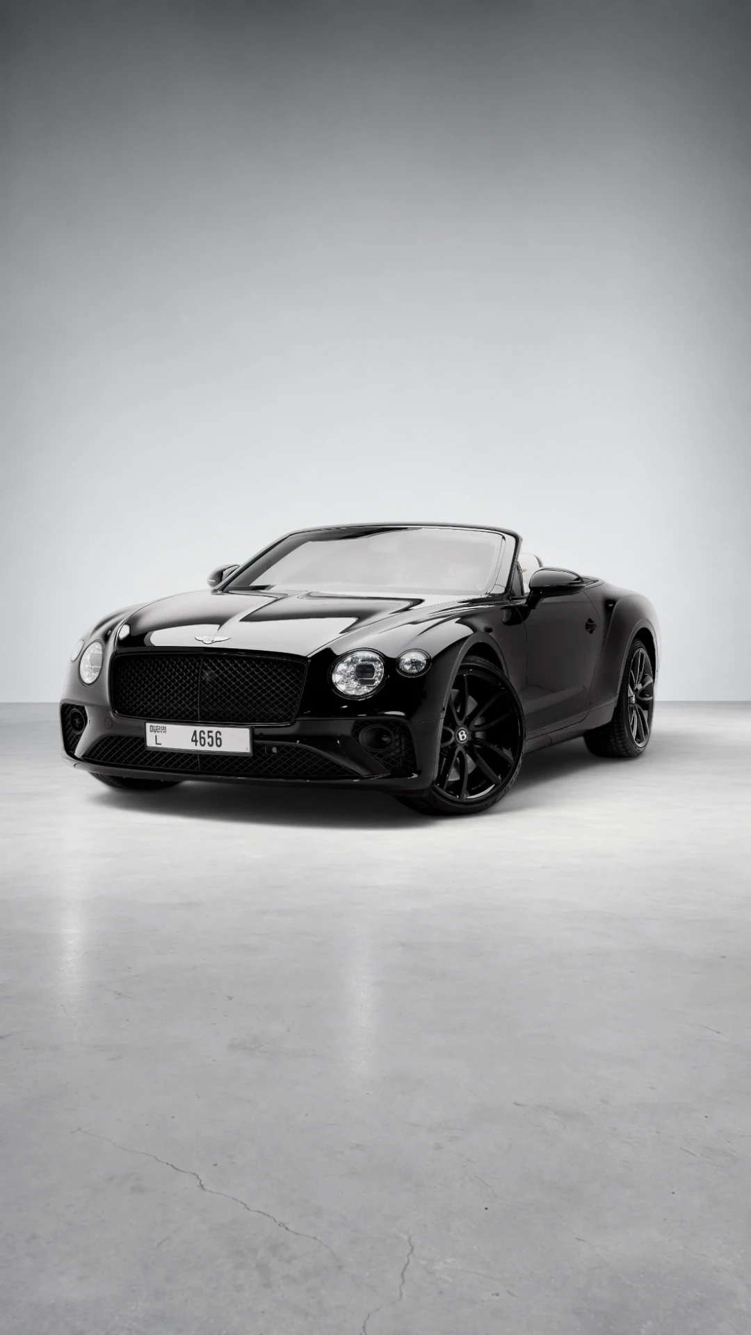 Bentley Continental GTC — Silver Tempest in Dubai