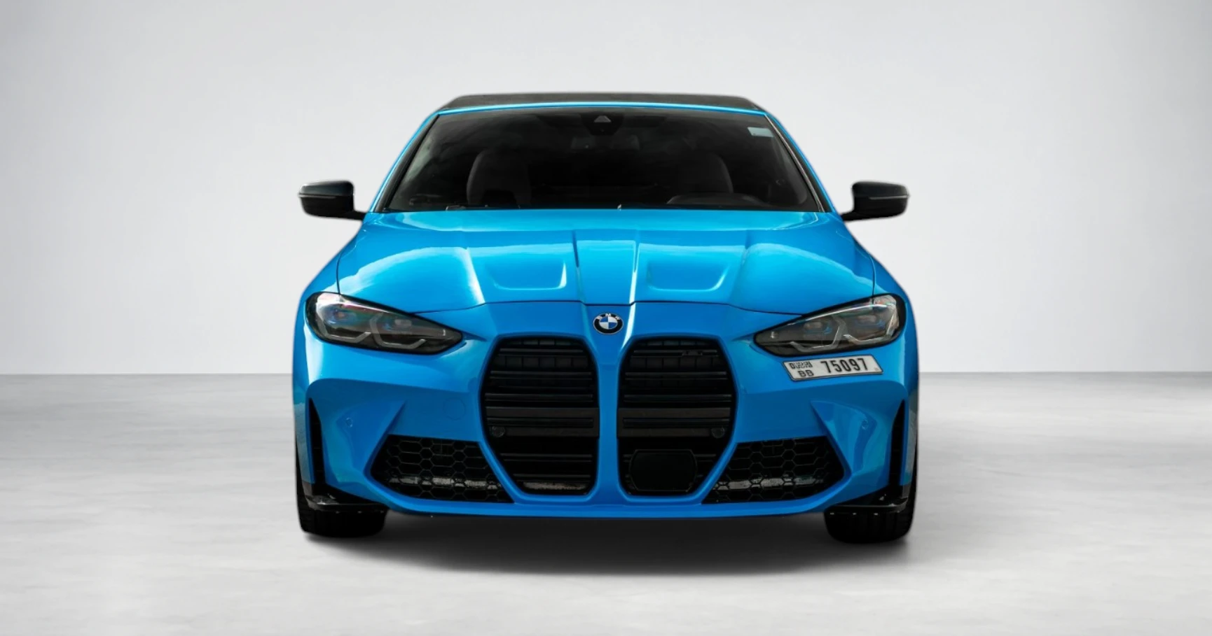 BMW 430i Convertible Blue à louer à Dubaï – photo 2