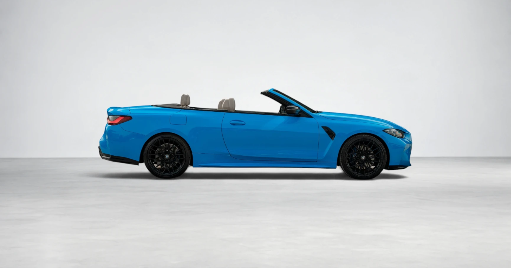 BMW 430i Convertible Blue à louer à Dubaï – photo 3