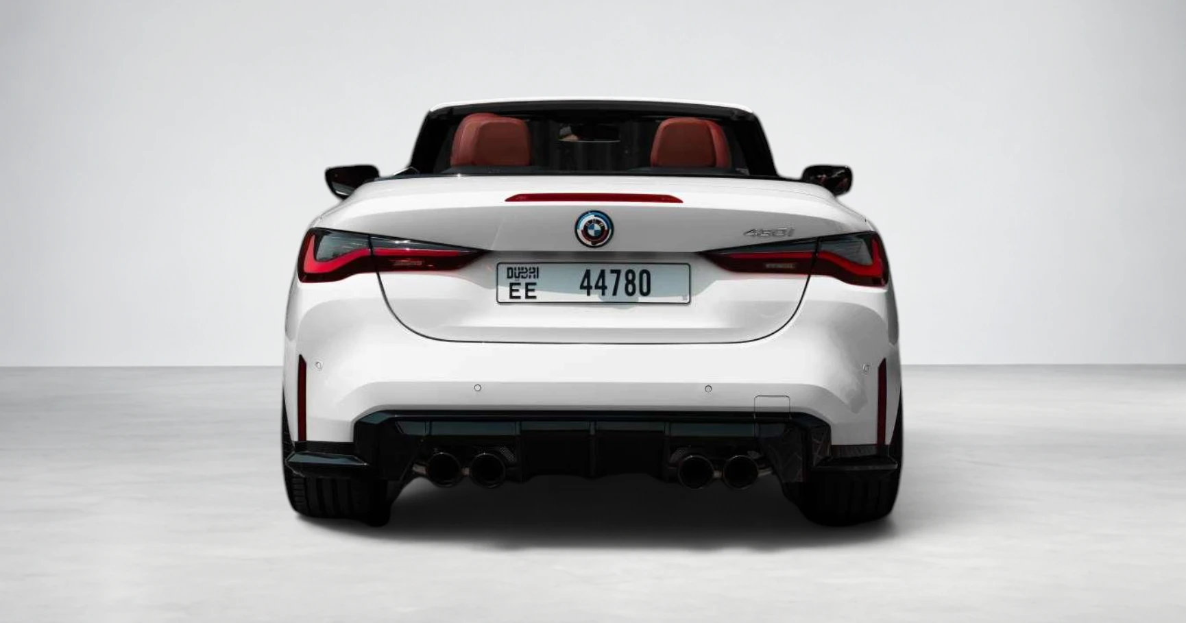 BMW 430i Convertible White - View 6