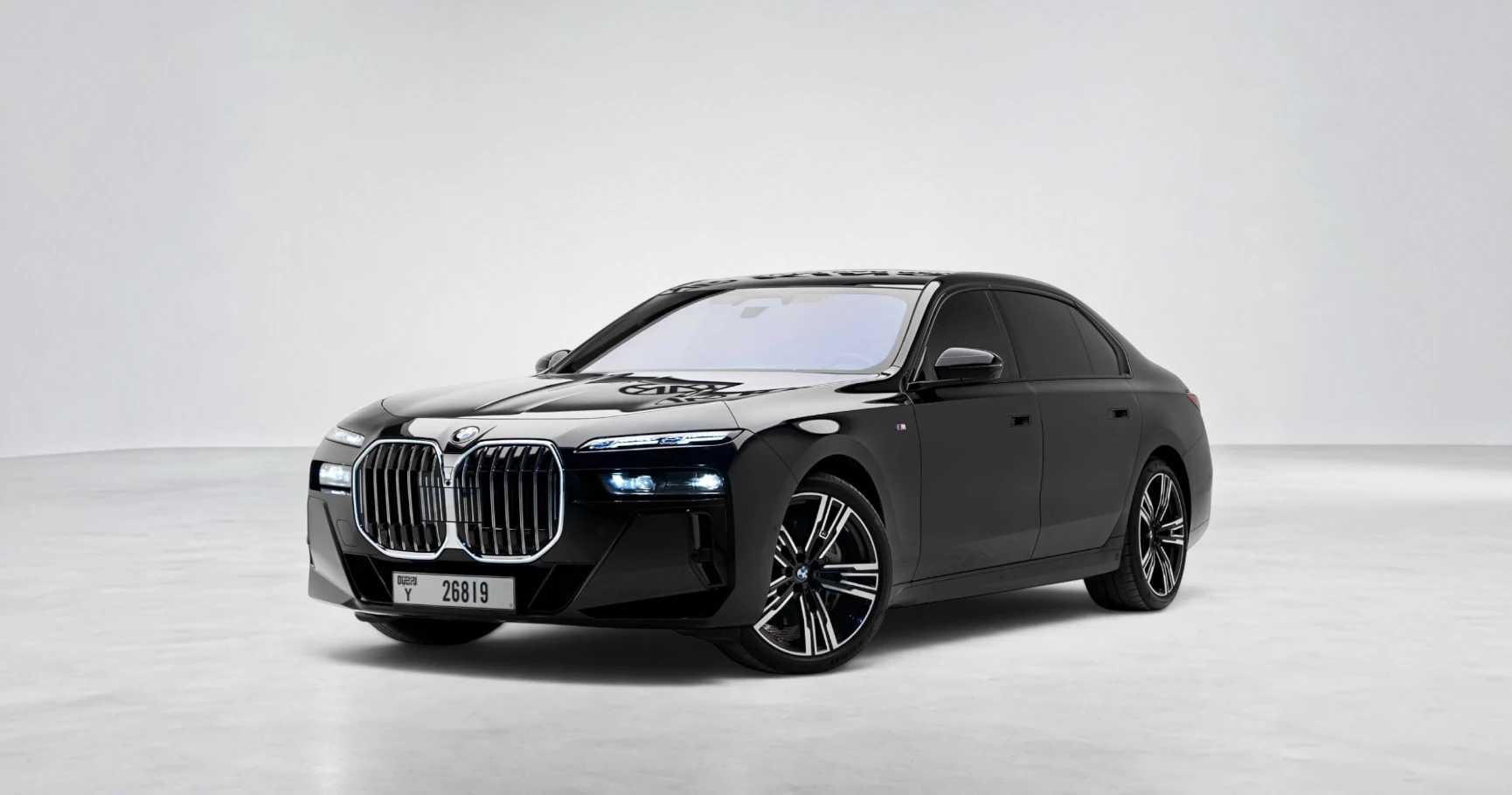 BMW 740i Luxury Sedan — Dravit Grey - View 2