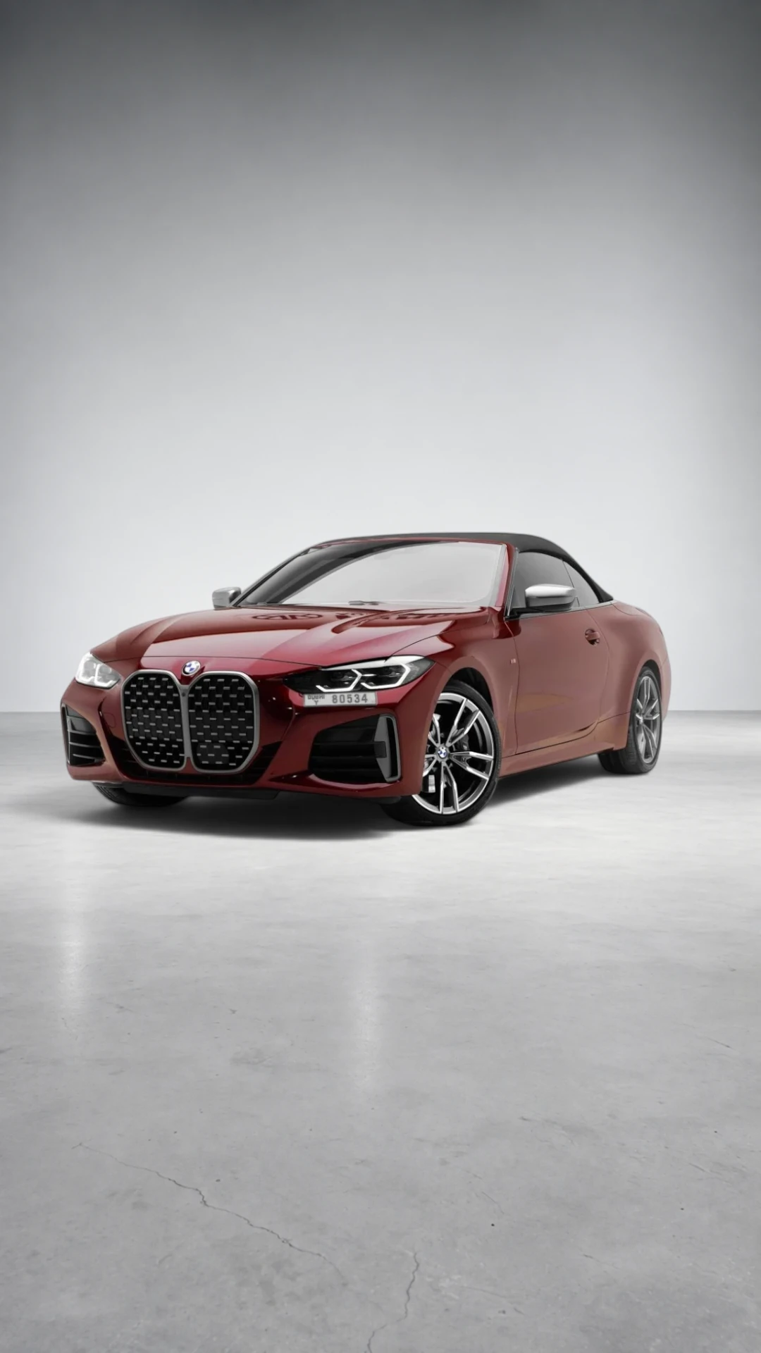 BMW M440i Cabrio — Aventurine Red in Dubai