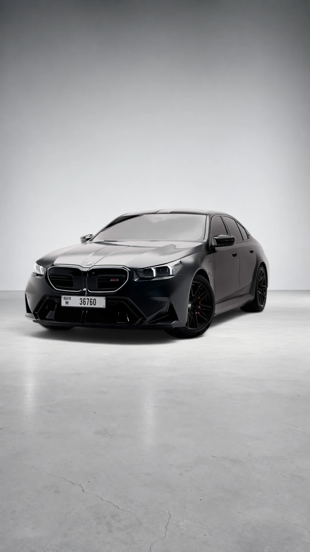BMW M5 Competition — Donington Grey in Dubai