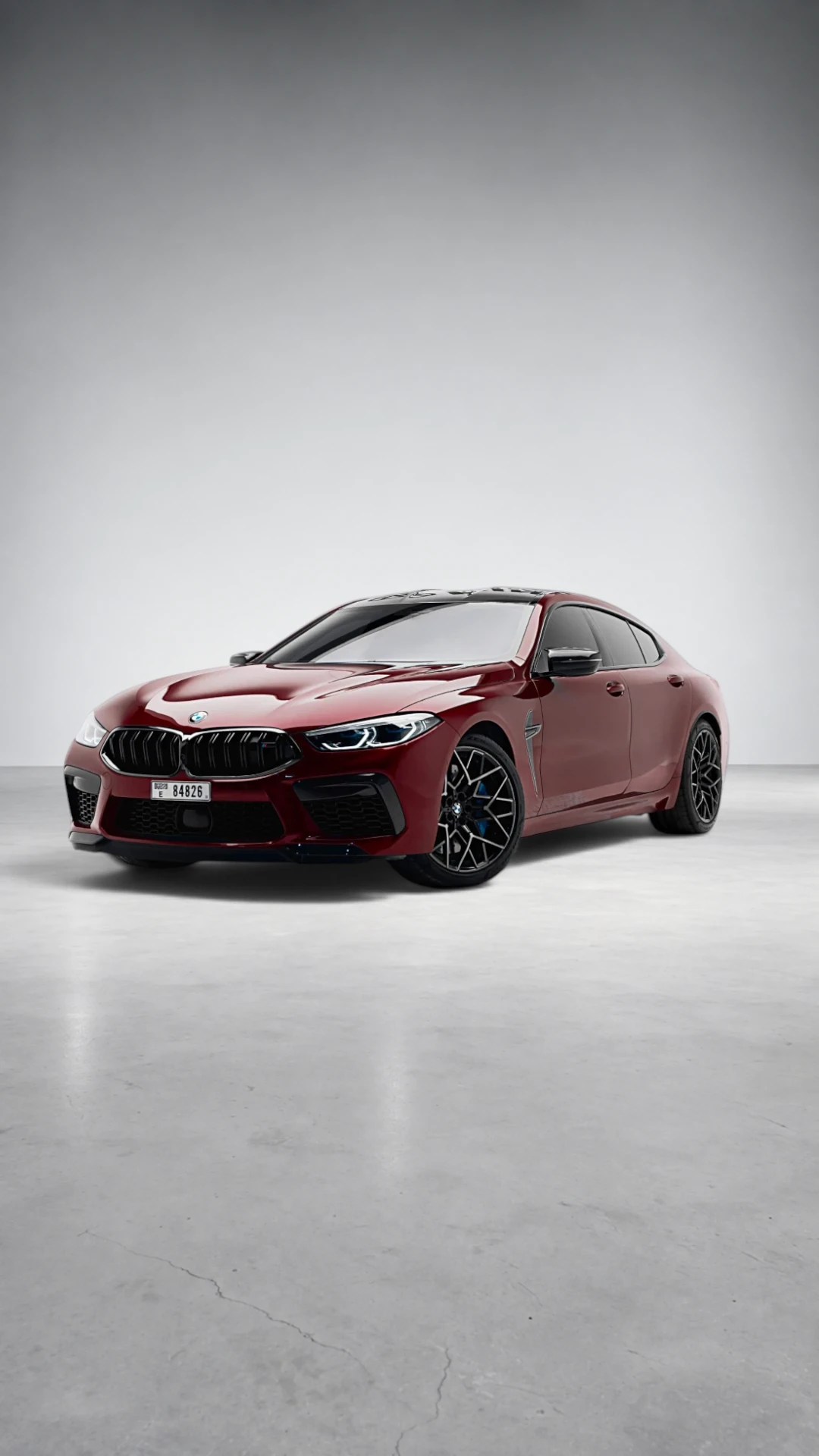 BMW M8 Competition Coupe — Motegi Red in Dubai