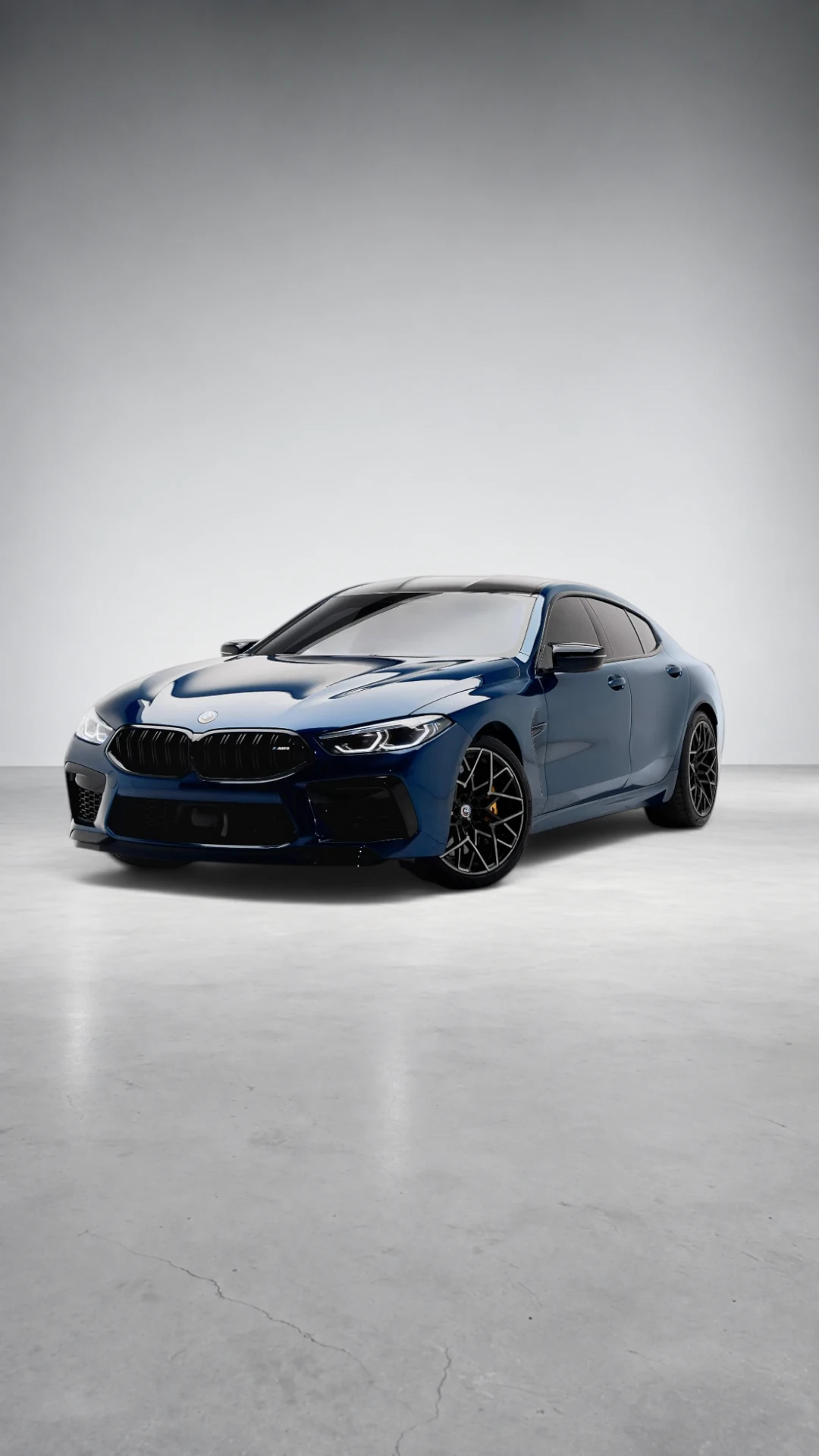 BMW M8 Competition Gran Coupe — Sonic Blue in Dubai