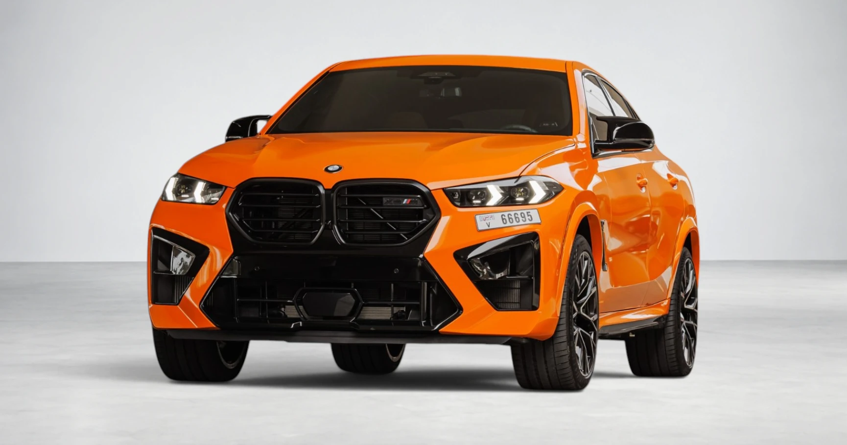 اجاره BMW X6 M Competition Orange در دبی – تصویر 3