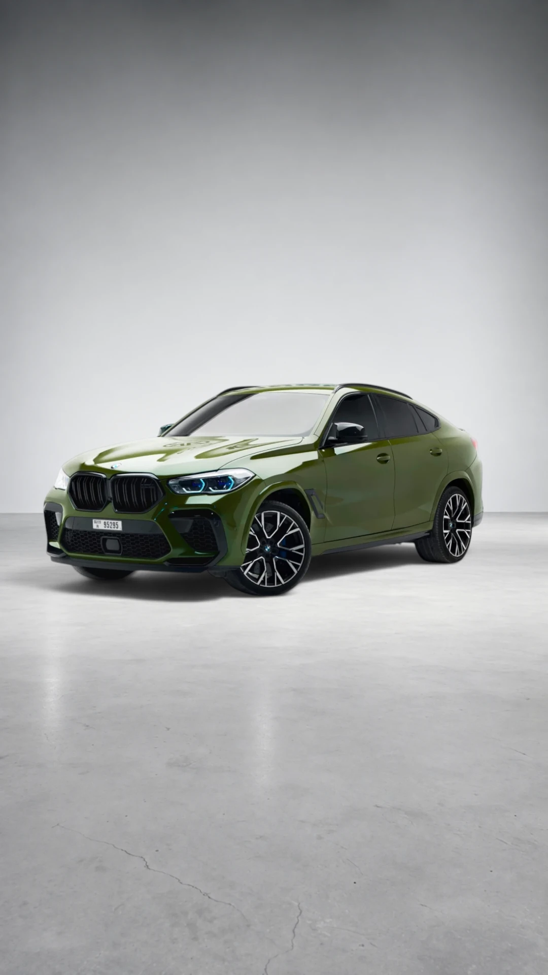 BMW X6 M Competition — Manhattan Green in Dubai