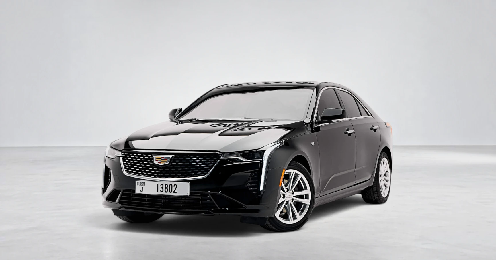 Cadillac CT4 Luxury Sport — Satin Steel Grey - View 2