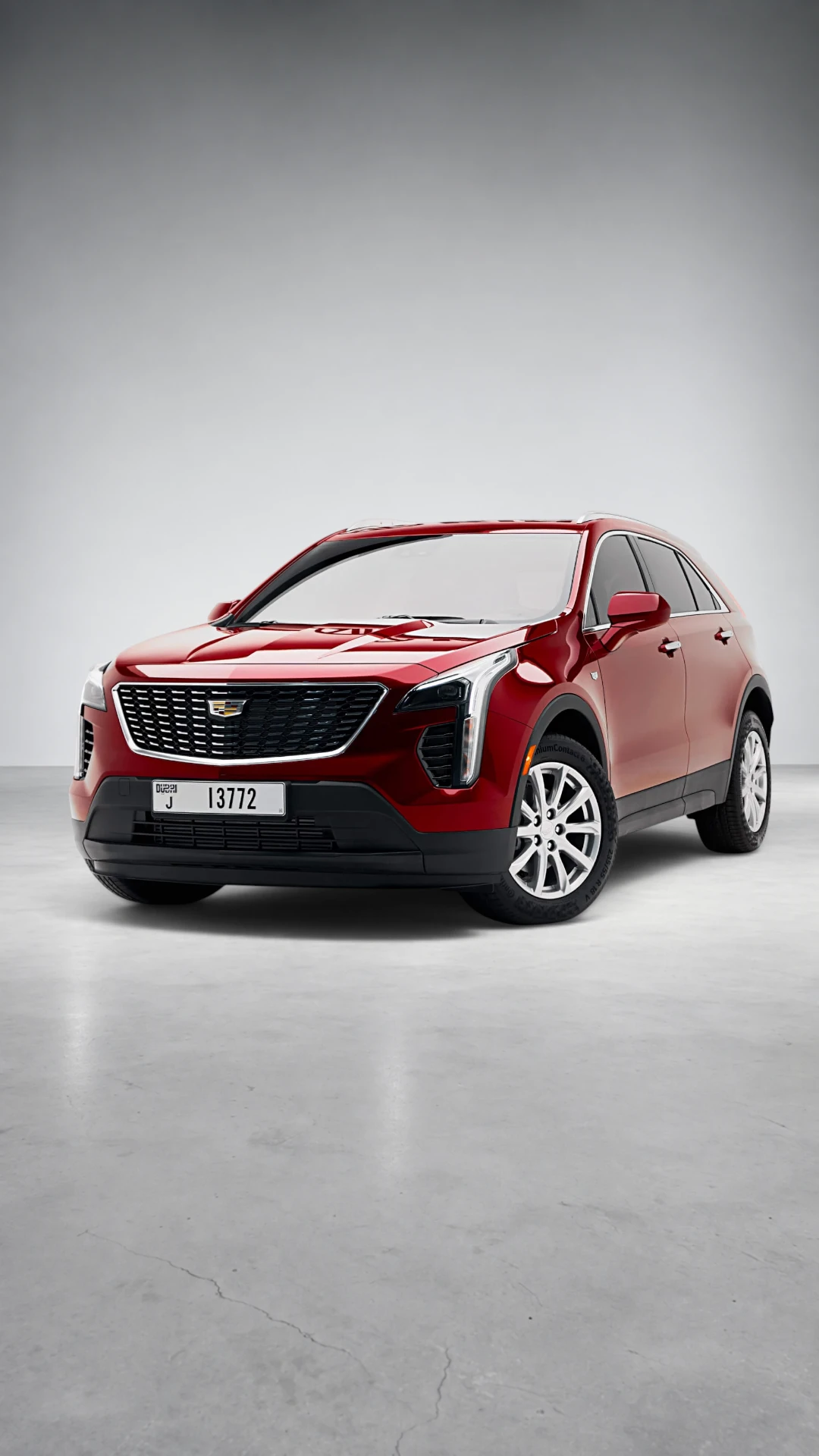 Cadillac XT4 Sport Crossover — Radiant Red in Dubai