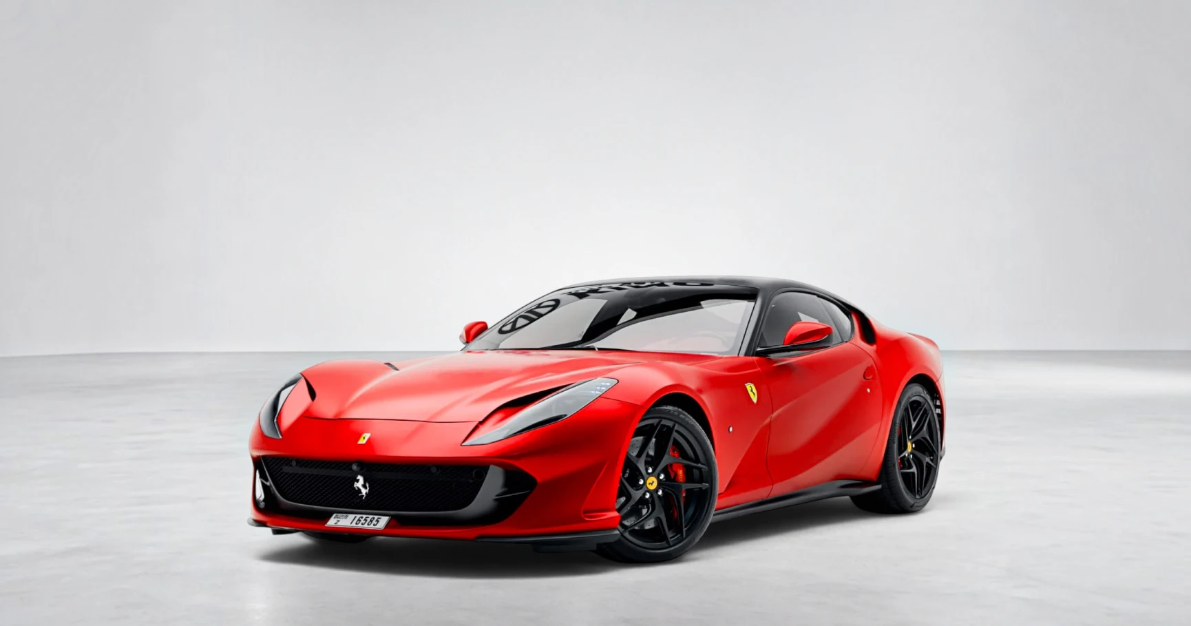 Ferrari 812 Superfast V12 800 HP — Rosso Corsa - View 2