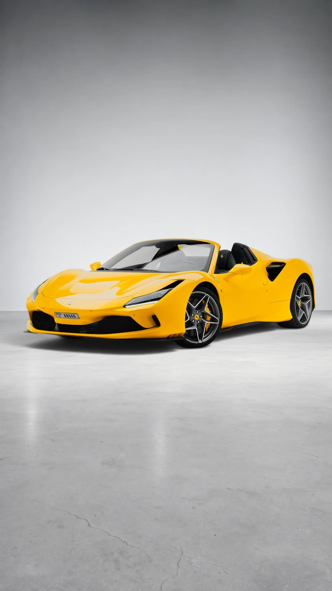 Ferrari F8 Spider — Giallo Modena Yellow in Dubai