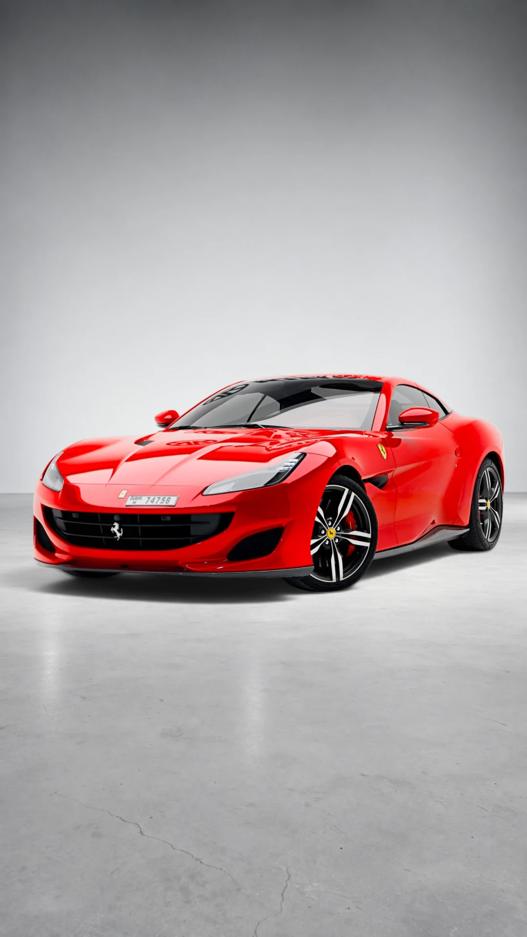 Ferrari Portofino Convertible — Rosso Corsa in Dubai
