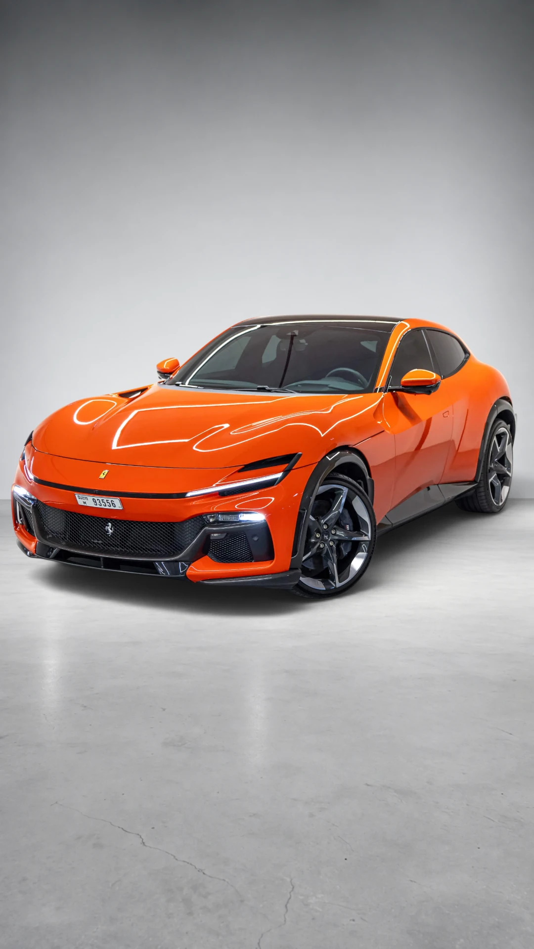Ferrari Purosangue V12 SUV — Arancio Triplo Strato in Dubai