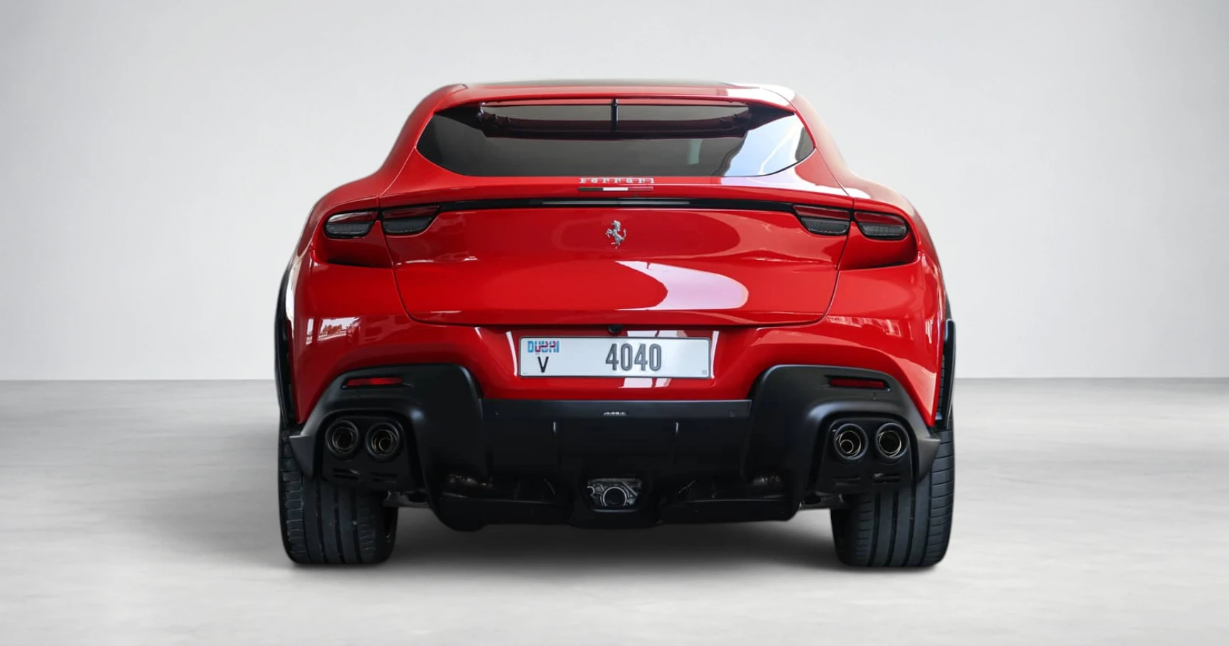 اجاره Ferrari Purosangue Red در دبی – تصویر 4