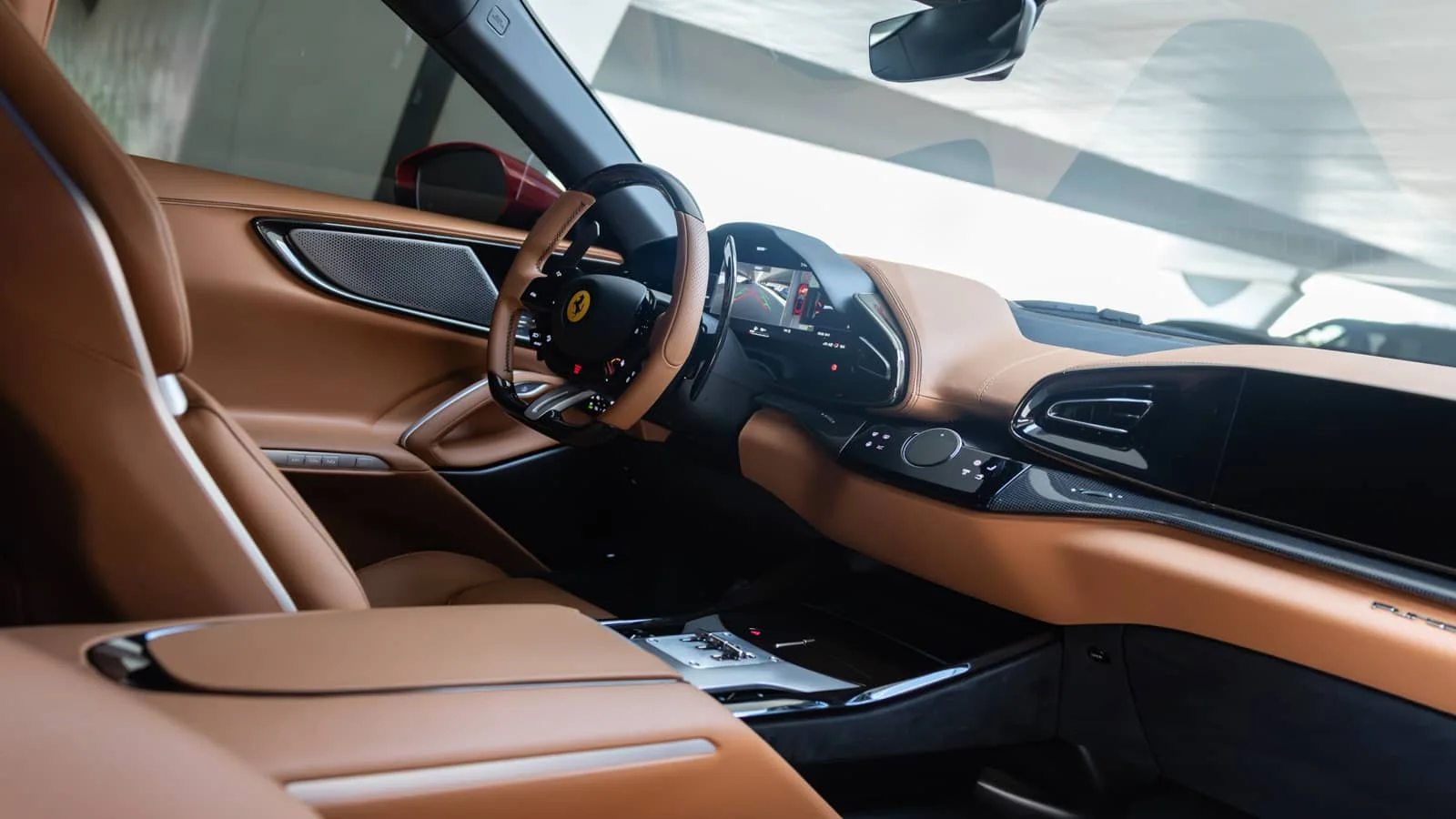 اجاره Ferrari Purosangue Red در دبی – تصویر 8