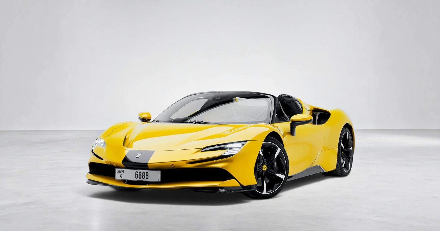 Ferrari SF90 Spider Assetto Fiorano 1000 HP — Giallo Montecarlo - View 2