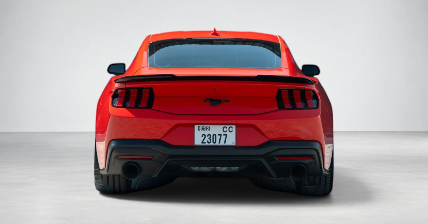 اجاره Ford Mustang EcoBoost Red در دبی – تصویر 4