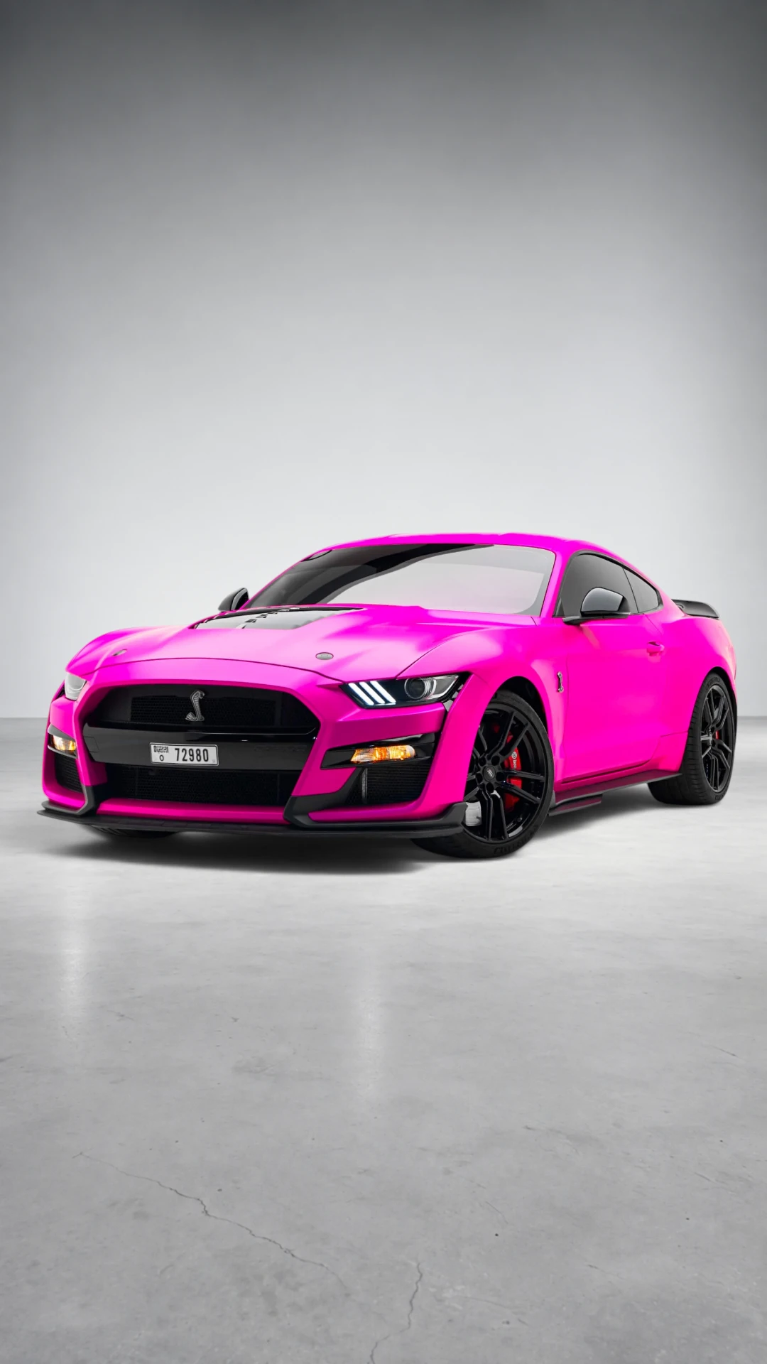Ford Mustang Shelby GT500 760 HP — Mischievous Purple in Dubai