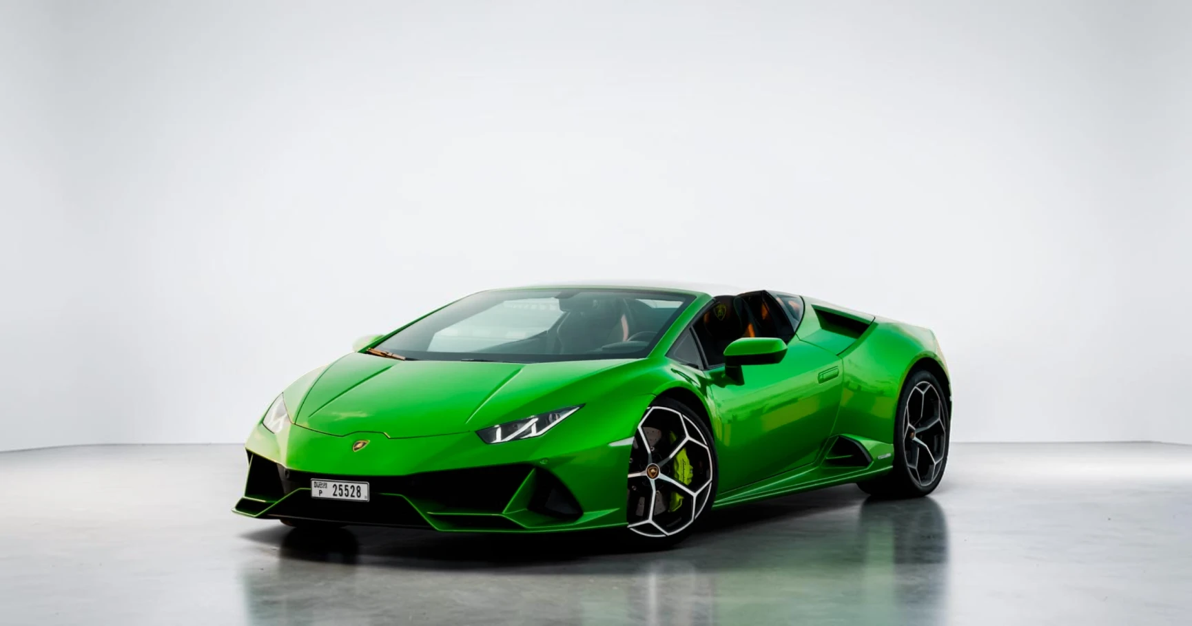 Lamborghini Huracán Evo Spyder Green - View 1