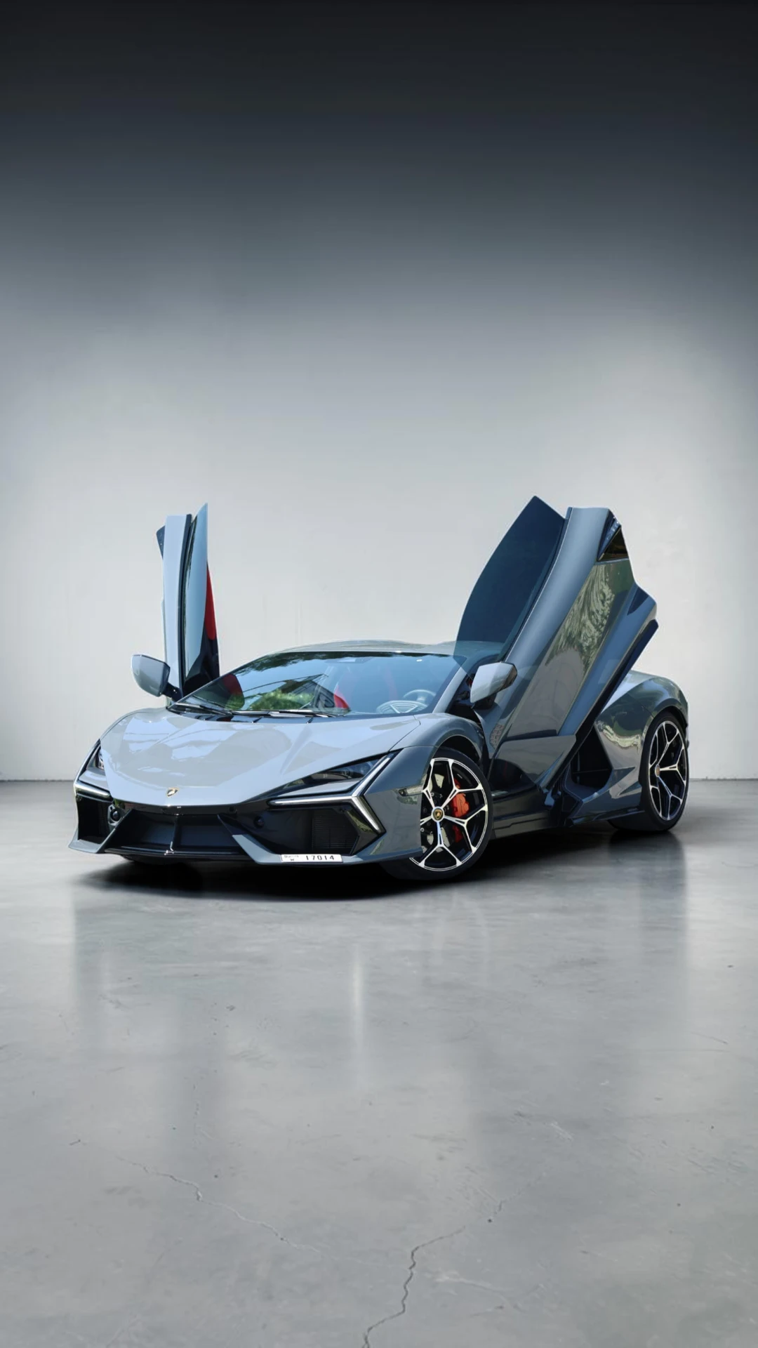 Lamborghini Revuelto Blue in Dubai