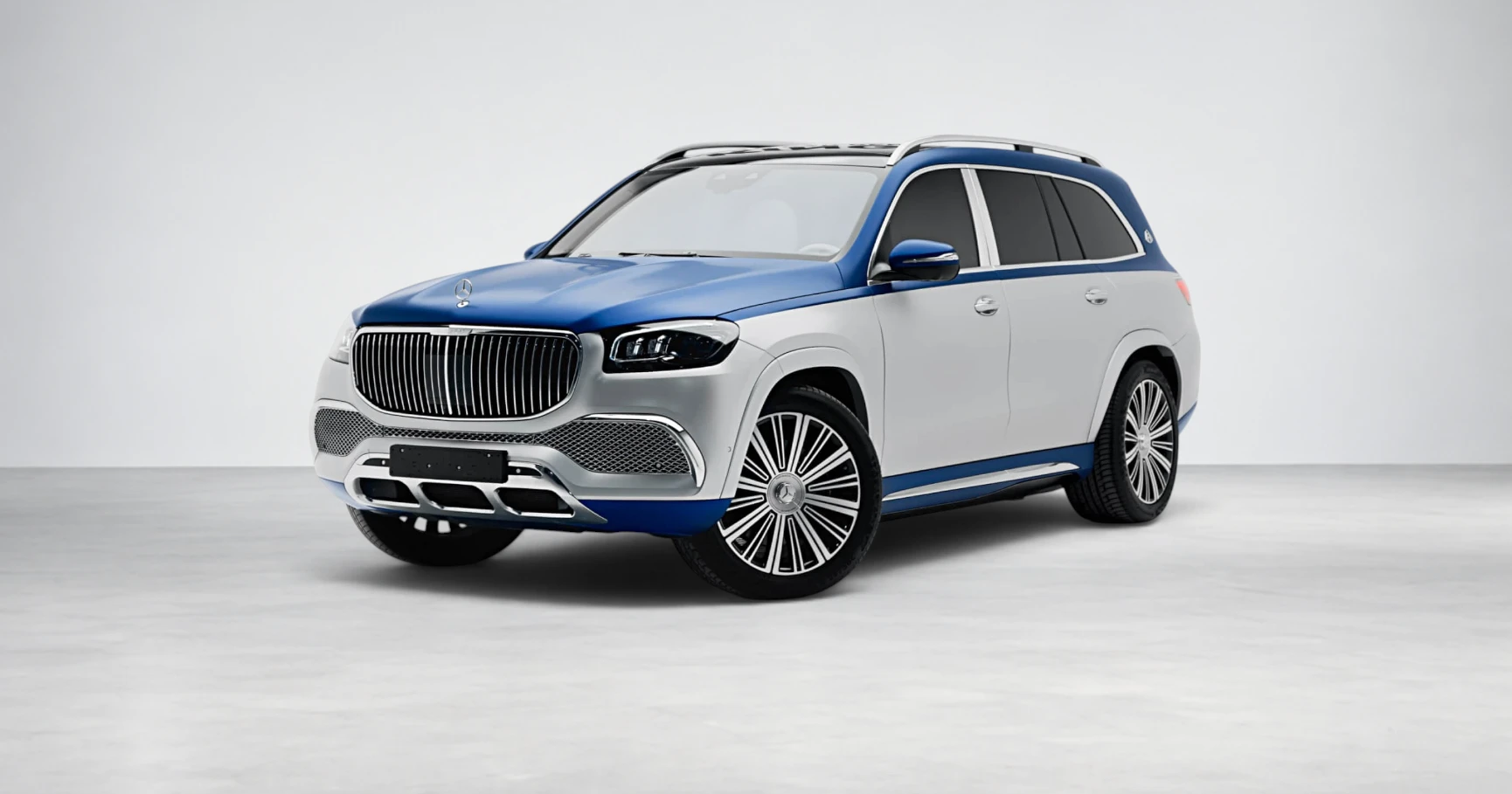 Mercedes-Maybach GLS 600 Two-Tone Obsidian/Silver View 1
