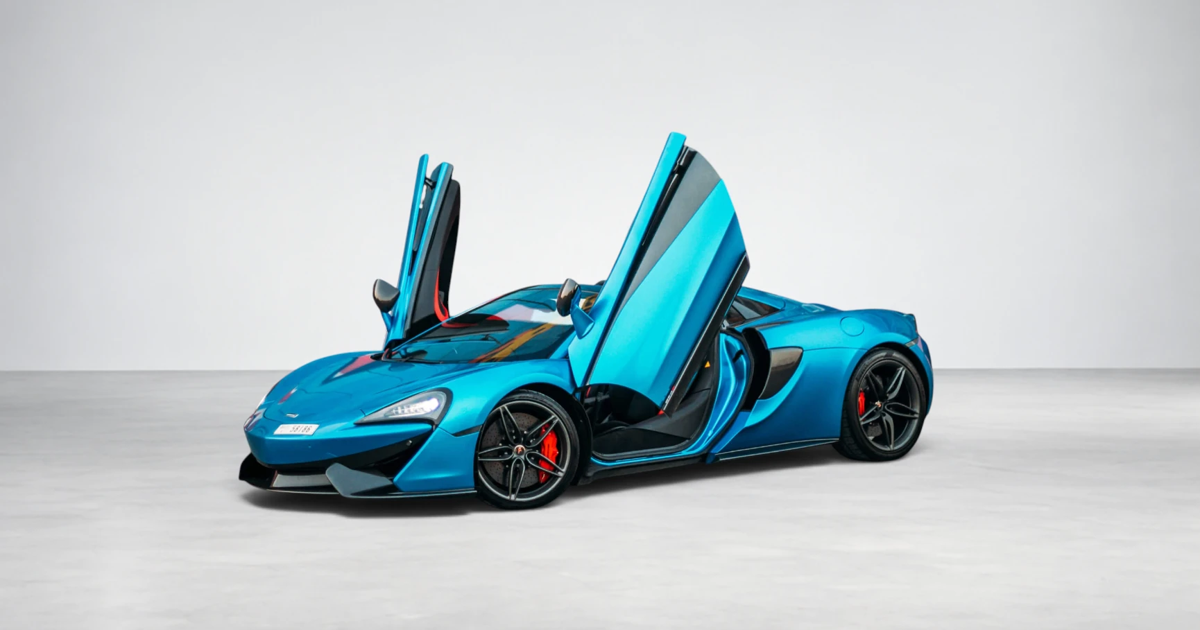McLaren 570S Spider Silica White Interior