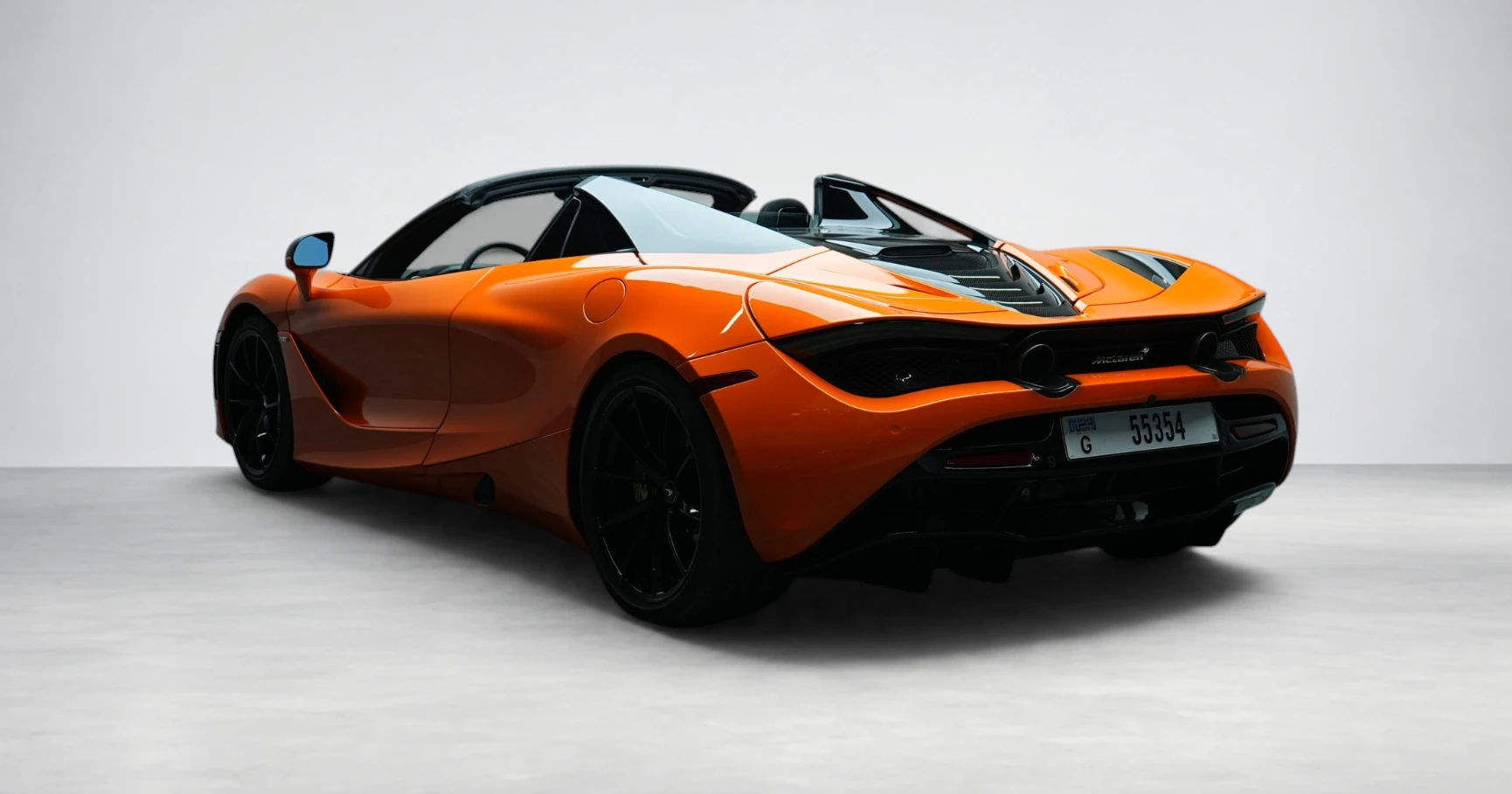 اجاره McLaren 720S Spider Orange در دبی – تصویر 3