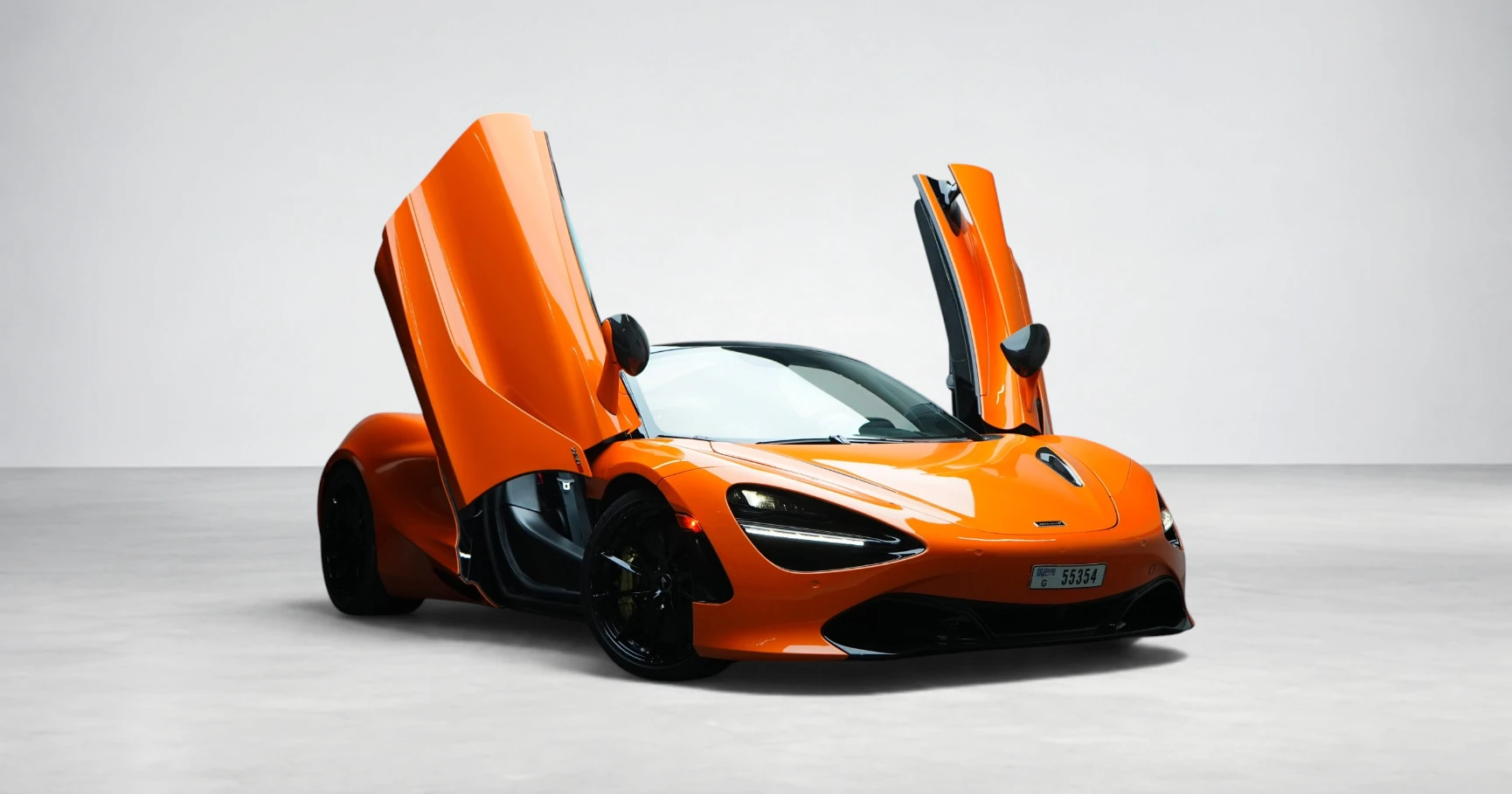 اجاره McLaren 720S Spider Orange در دبی – تصویر 1