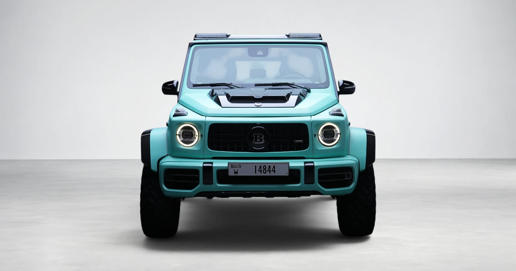 Mercedes-AMG G63 4x4² Brabus Turquoise en alquiler en Dubái – foto 2