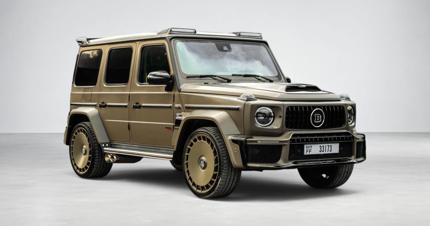مرسيدس AMG G63 برابوس برونزي للإيجار في دبي – صورة 1