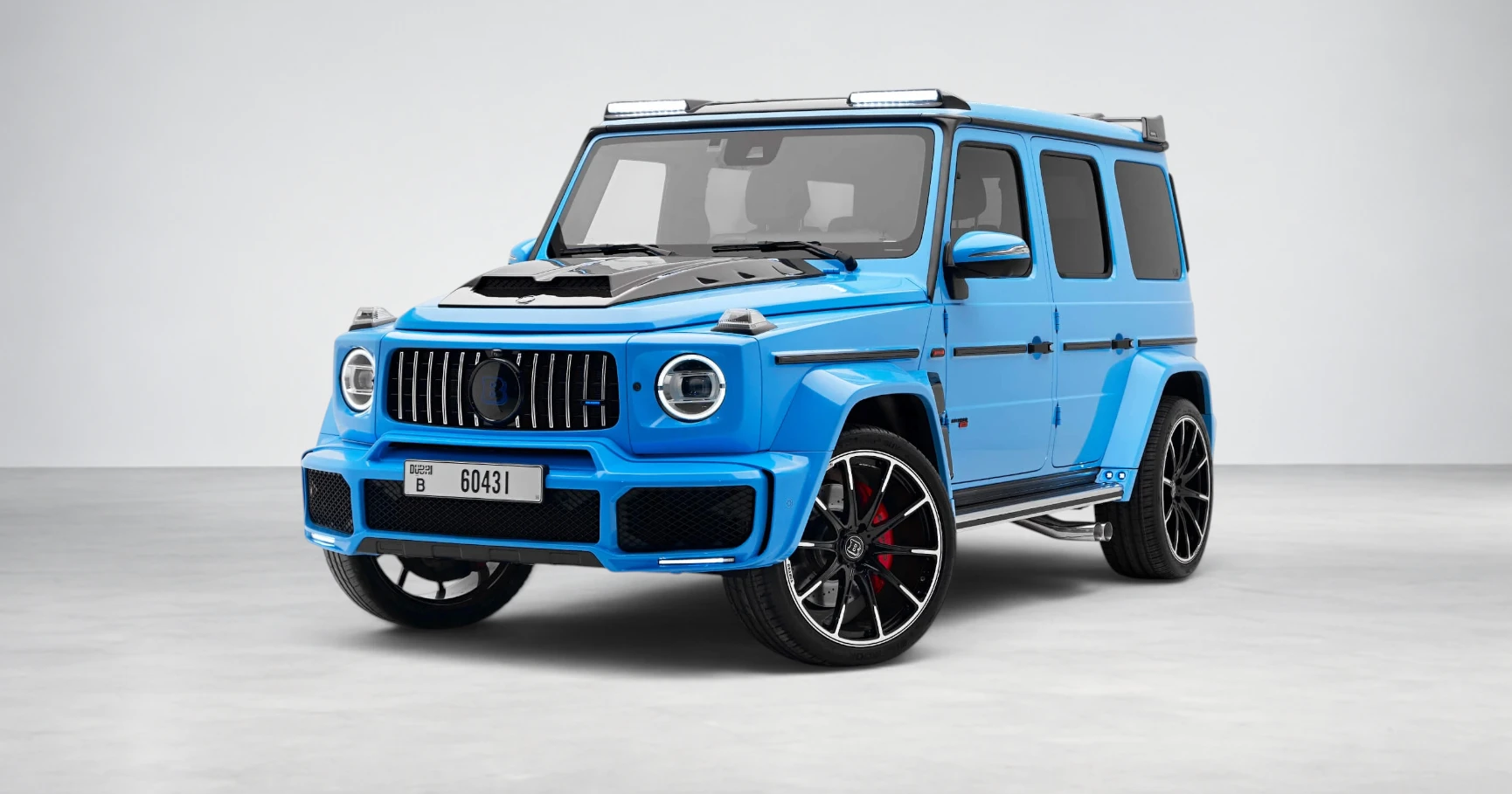 Mercedes-Benz G800 Brabus Widestar Brilliant Blue View 1