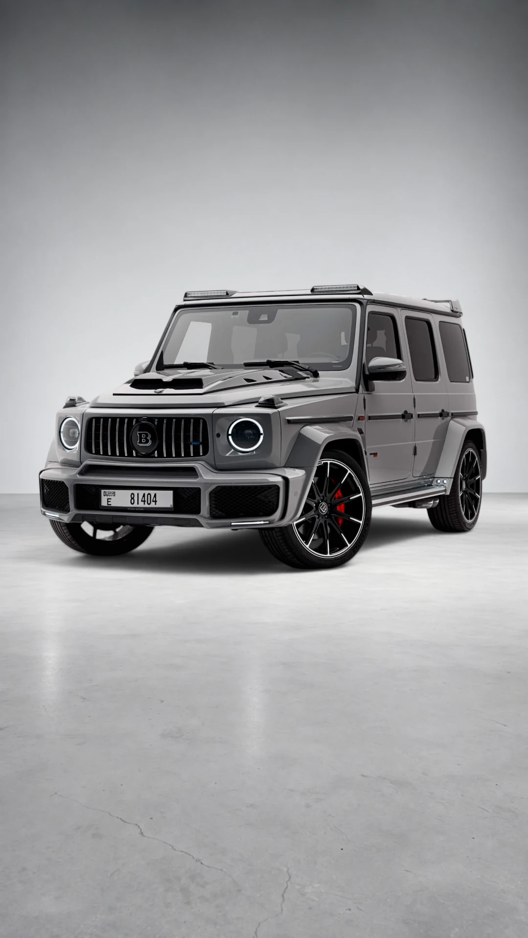 Mercedes-Benz G800 Brabus Widestar Selenite Grey Fullbleed Shot