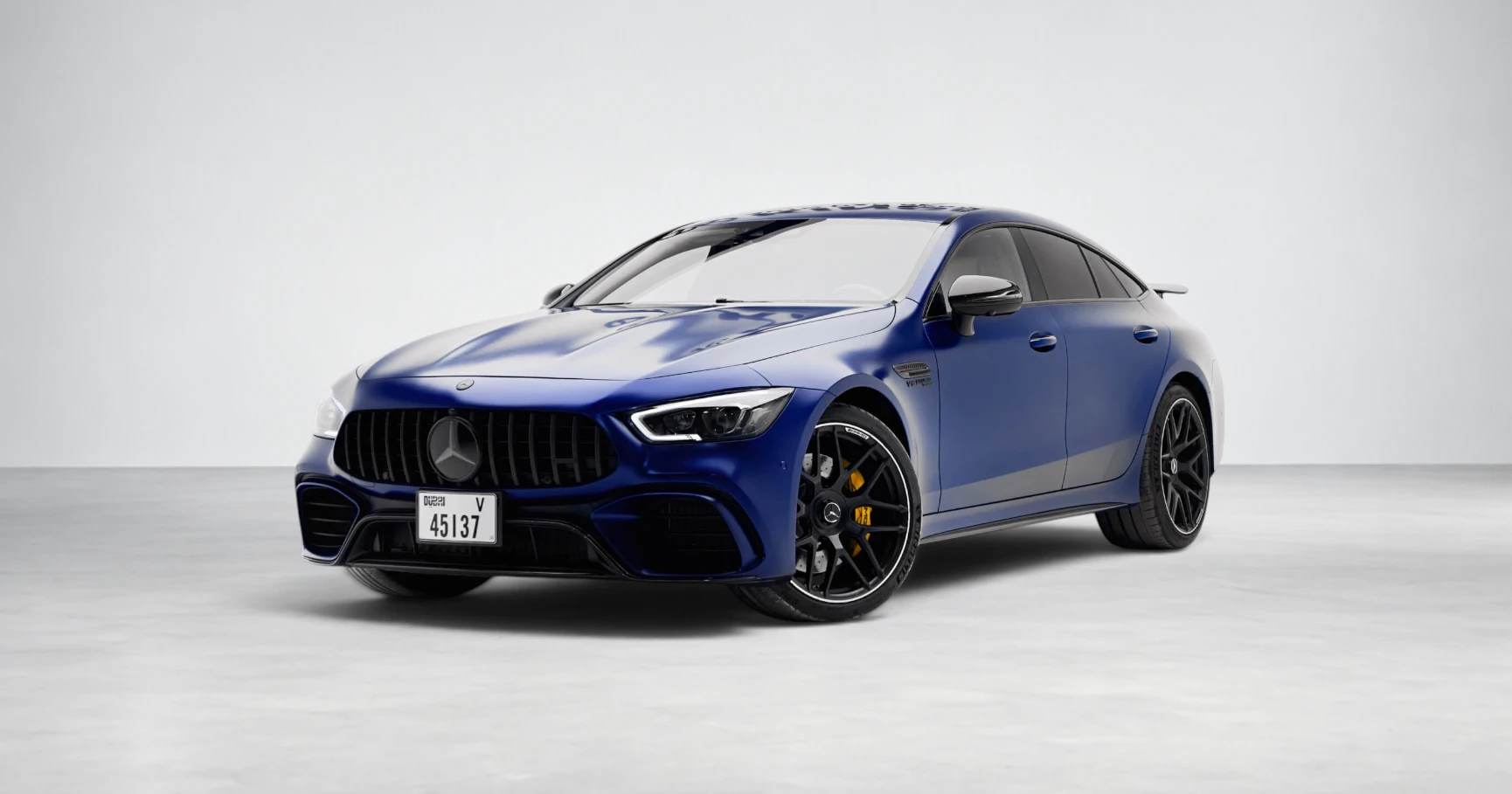 Mercedes-AMG GT 63 S 4-Door Coupe Selenite Grey View 1
