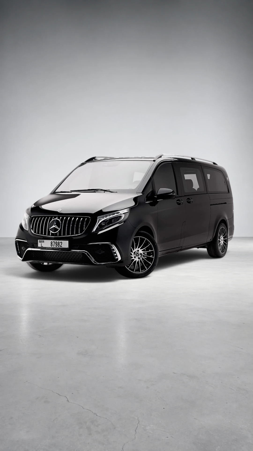 Mercedes-Benz V-Class Falcon Edition VIP Jet Van Fullbleed Shot