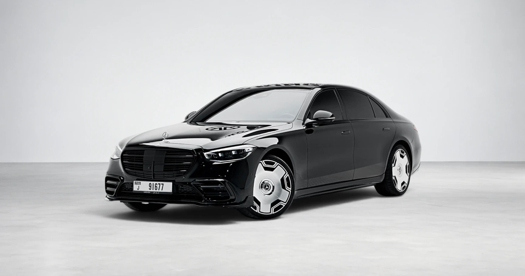 Mercedes-Benz S500 Brabus Edition Matte Black View 1