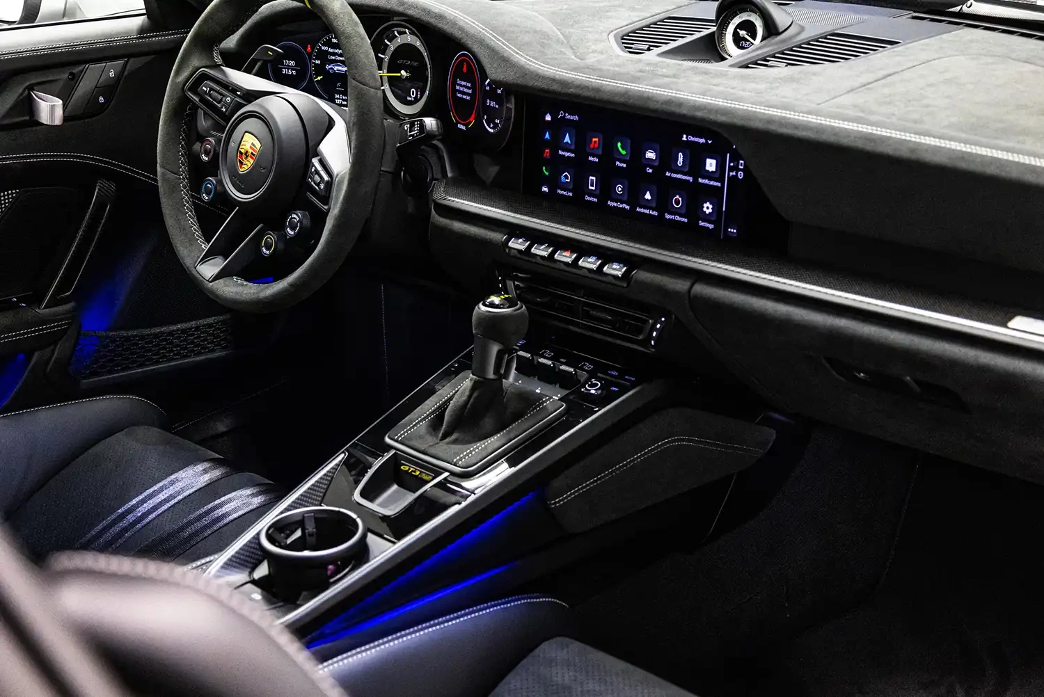 اجاره Porsche 911 GT3 RS Weissach Package Silver در دبی – تصویر 8