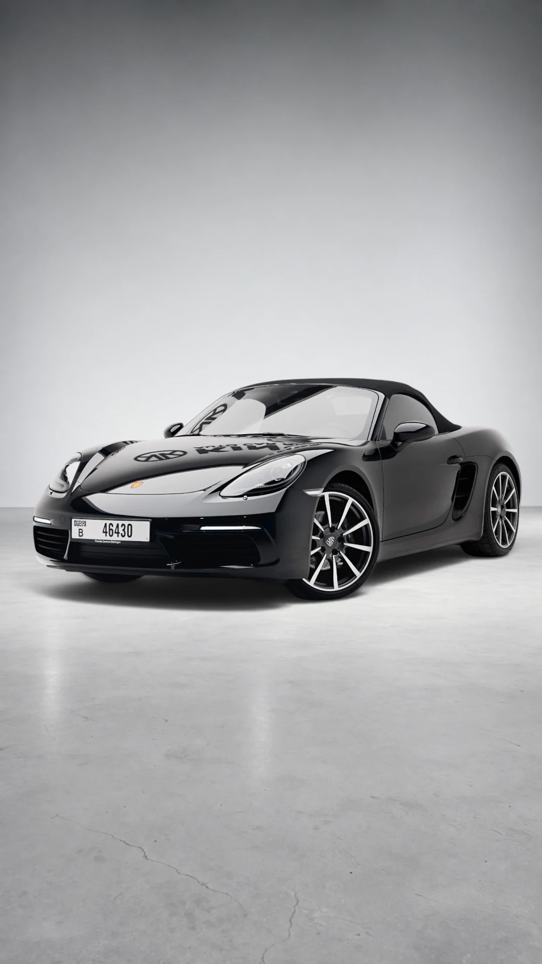 Porsche 718 Boxster GT Silver in Dubai